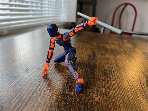 dummy 13 stl|3D print + Assemble DUMMY 13 Printable Jointed Figure.
